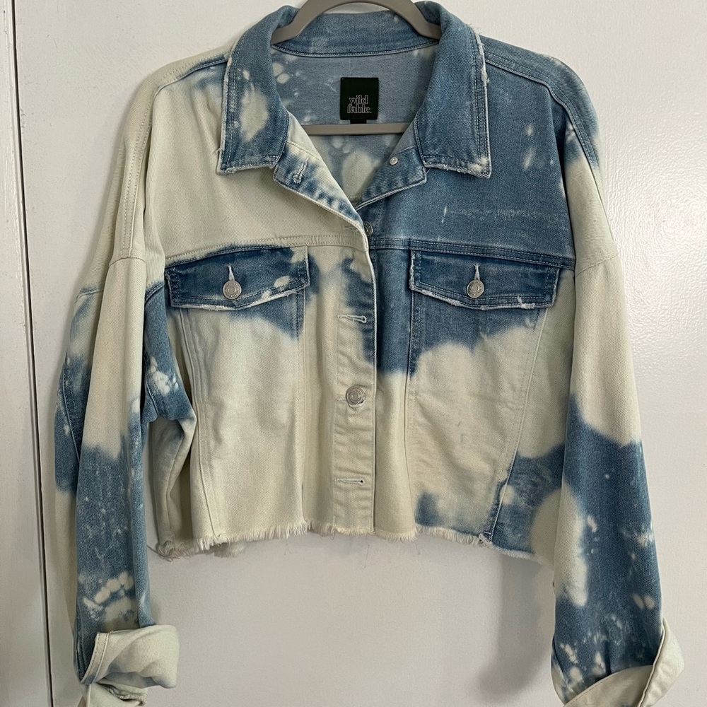 Bleached Denim Jacket